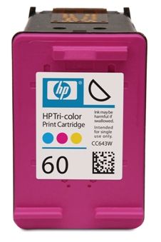 Cartucho HP 60 Color